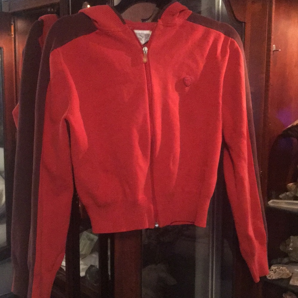 Puma zip up sweater hoodie